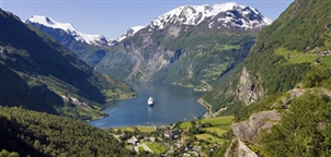 Geiranger Arial by Terje Rakke - VisitNorway
